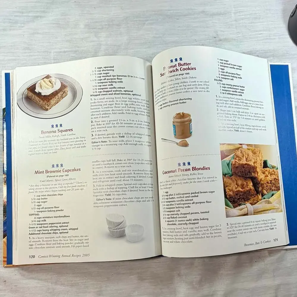 Taste of Home's Contest Winning Annual Recipes 2005 Hardcover Cookbook